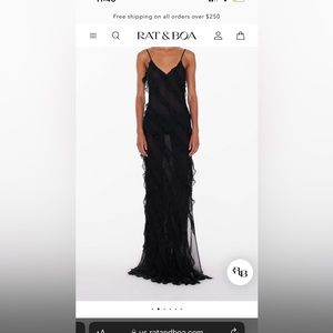 Rat and Boa Selena Dress XS